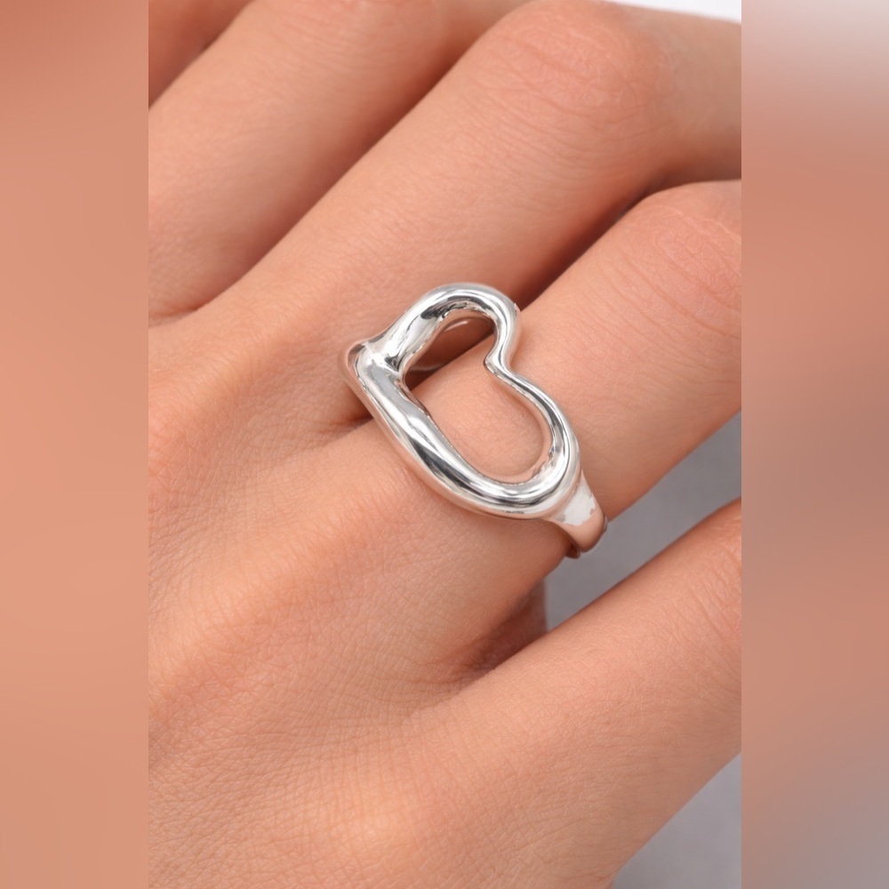 Tiffany & Co. Silver Heart Ring